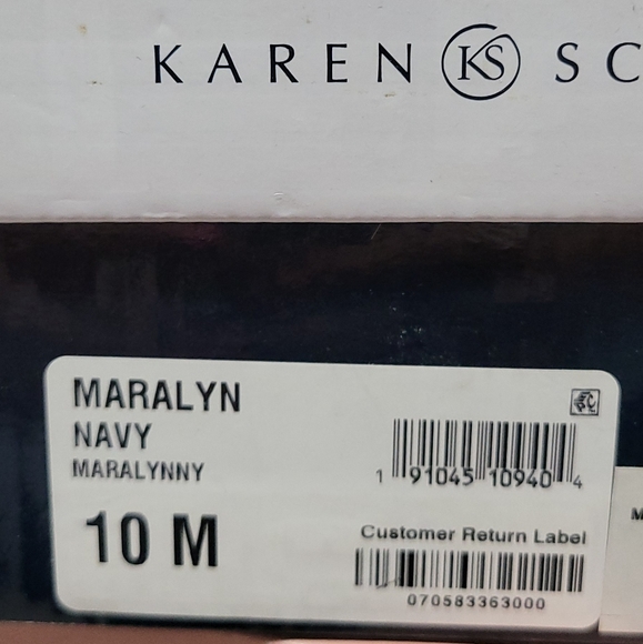 Karen Scott Navy heels - Picture 6 of 7